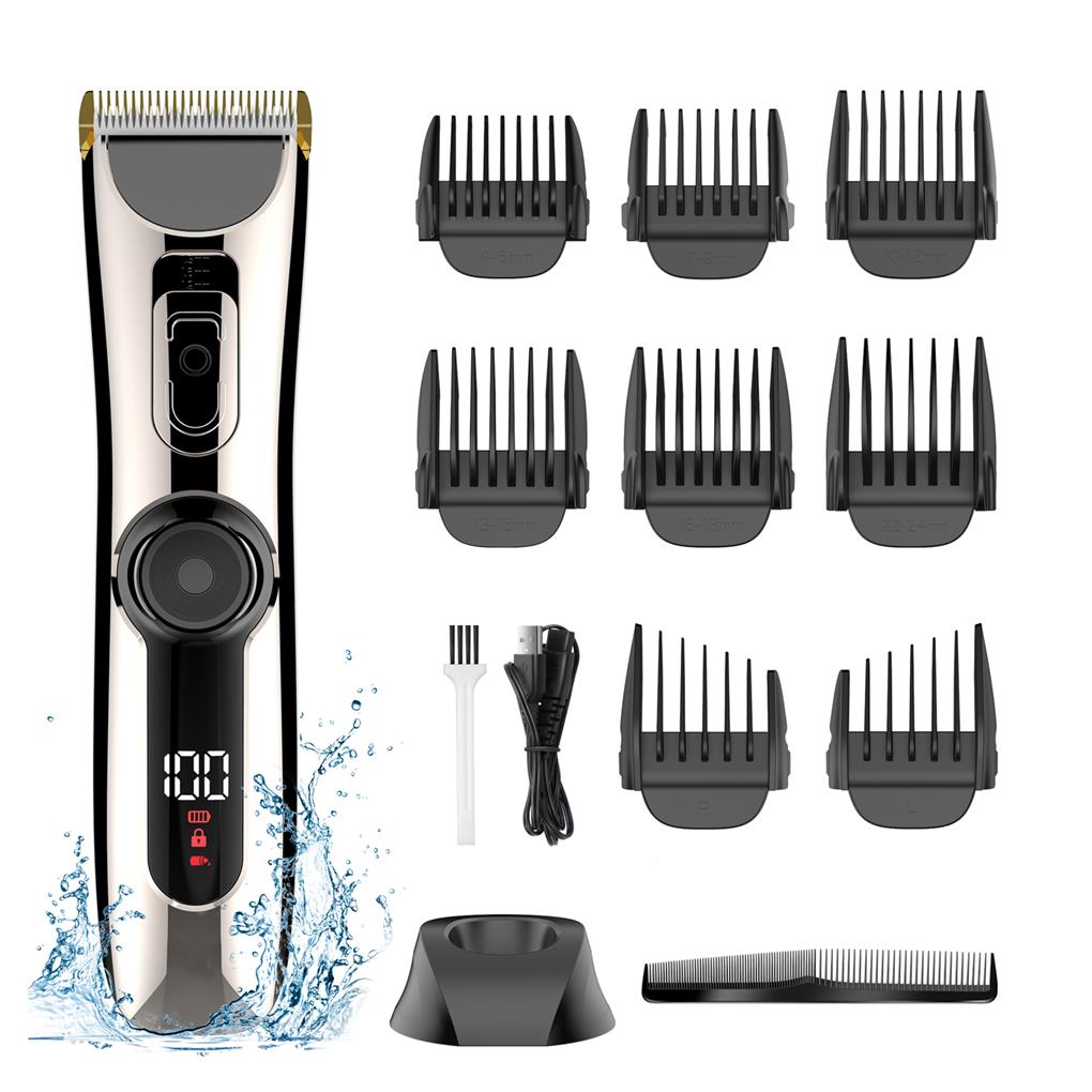 Electric Hair Clipper with High Definition LCD Display NonSlip Hair