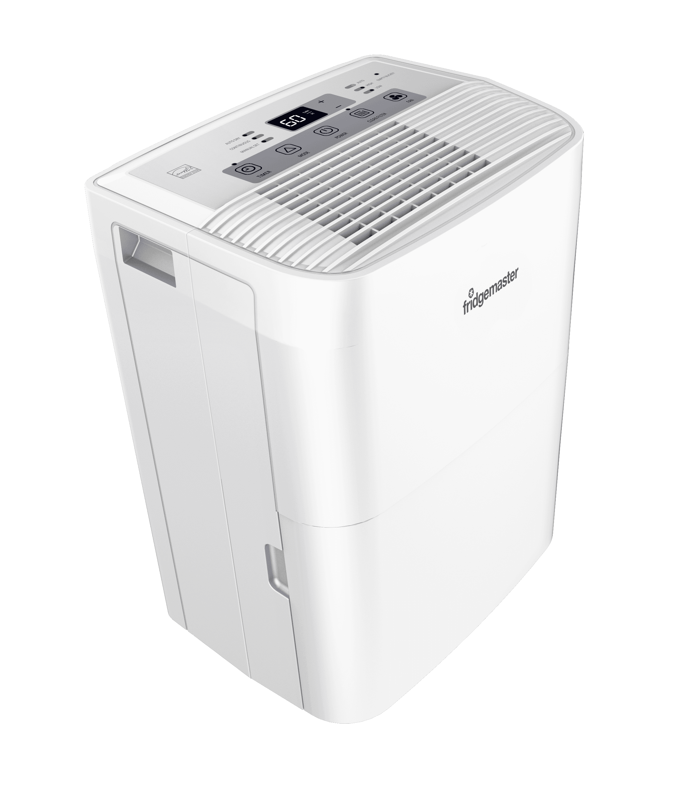 Fridgemaster 35 Pint Dehumidifier for Very Damp Rooms, White