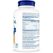 Citracal Slow Release 1200 Calcium with Vitamin D3, Calcium Supplement, 185 Caplets