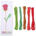 thumbnail image 1 of 1 Set Craft Embroidery Bookmark Craft Cross Stitch Bookmark Diy Embroidery Kit, 1 of 4