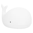 thumbnail image 3 of Fdit Silicone Light,Silicone Night Light USB Charging Cute Whale Shaped Tap Lamp With 3 Lighting Modes 3H Timing Function White, 3 of 8