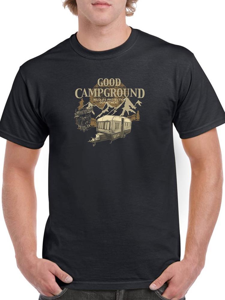Good Campground T-shirt Men's -Image by 