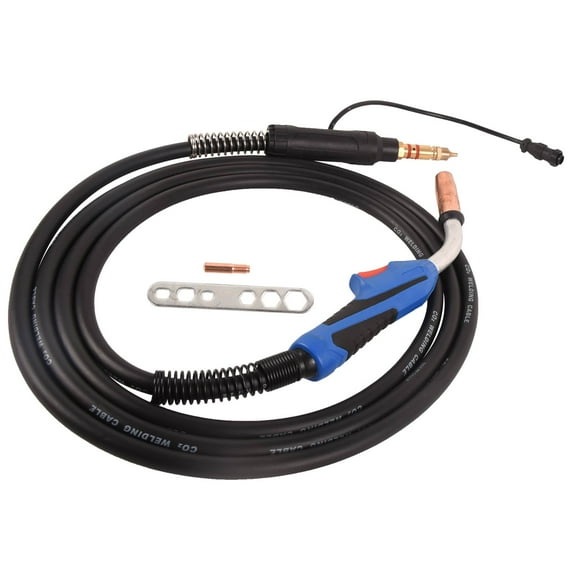 DAWOT 250Amp 15ft  MIG Welding Gun Welding Torch Stinger Mig Gun Replacement for Miller Welder M-25 169598 0.035" - 0.045" Wire