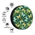 thumbnail image 4 of Lsque tropical butterflies and plants Pattern Tire Covers - Tough Tire Wheel Protector for Truck, SUV, Trailer, Camper, RV-16 inch, 4 of 6