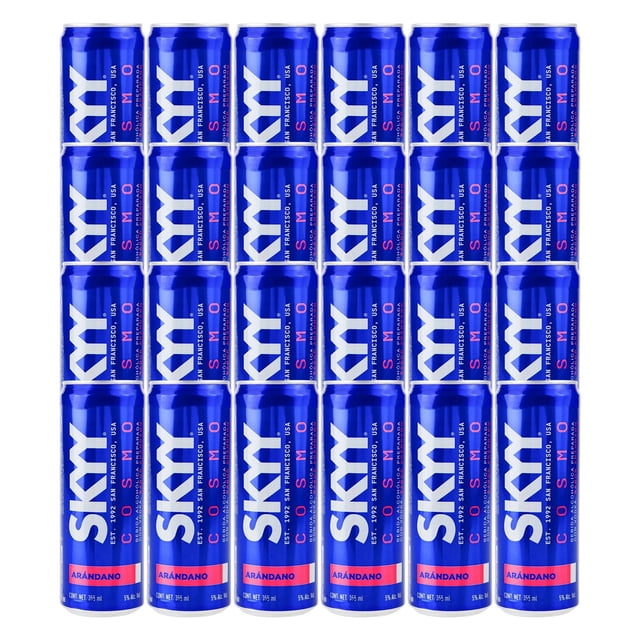 Pack de 24 Bebida Preparada Skyy Cosmo Arandano Lata 355 ml