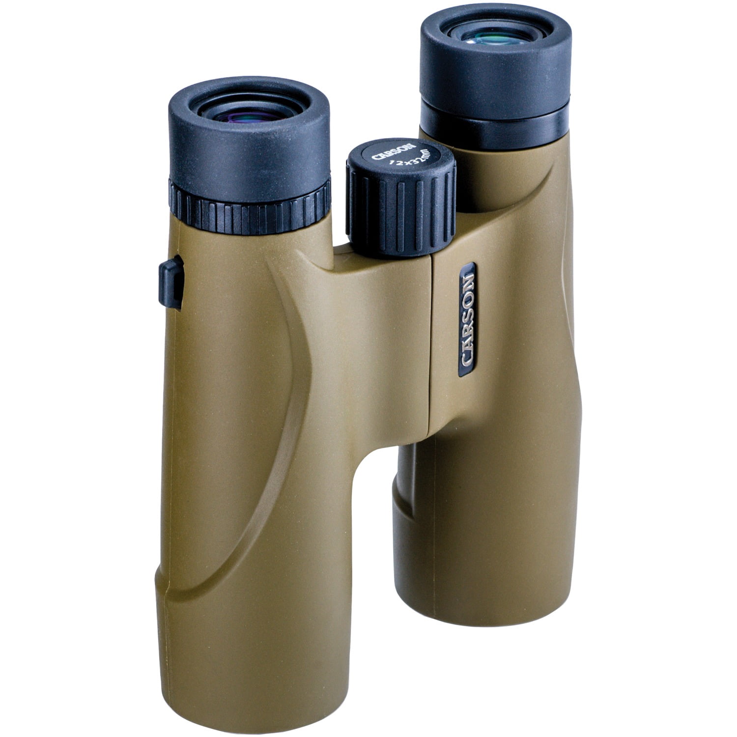 Carson Stinger 12x32mm Compact and Lightweight Binoculars - Includes Pouch, Wrist Strap, and Lens Cloth