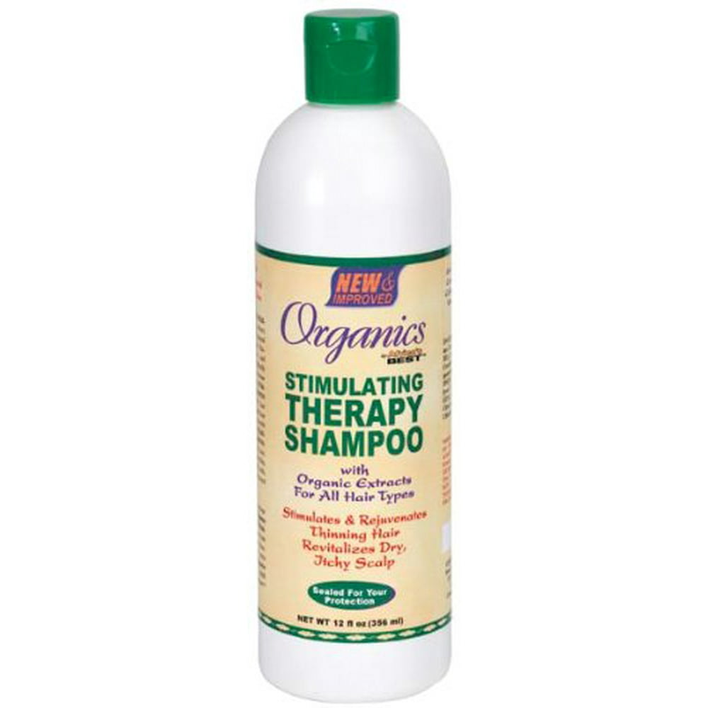 HC Industries Africas Best Organics Stimulating Therapy Shampoo, 12 oz