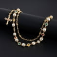 thumbnail image 5 of Fashion Pearls Waistband Adjustable Chain Belt Women Pants Chain Alloy Texture Suitable for Parties and Beach Outings, 5 of 9