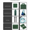 thumbnail image 6 of XIHAMA Laptop Case, 12 / 13 / 15.6 Inches, Compatible with Many Models, Sleeve Case, Foldable, Stand Function, Storage Pouch, Lightweight, Thin, Scratch-Resistant, Shockproof, Handbag, 6 of 8
