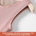 thumbnail image 3 of Sonducket Ropa térmica gruesa de cuello para mujer, ropa térmica ajustada para estudiantes y niñas, camisa cálida de estilo informal, chaleco Ropa interior Azul Sonducket AP013584-04, 3 of 6