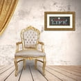 thumbnail image 3 of Greene, Taylor 14x8 Gold Ornate Wood Framed with Double Matting Museum Art Print Titled - NOW PLAYING LIFE, 3 of 4