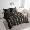 thumbnail image 3 of Homewish Camouflage Boys Bedding Comforter Set, Retro American Flag King Bedding Sets, Jungle Branches Print Reversible Bed Sheets, Breathable Home Decor, 3 of 7