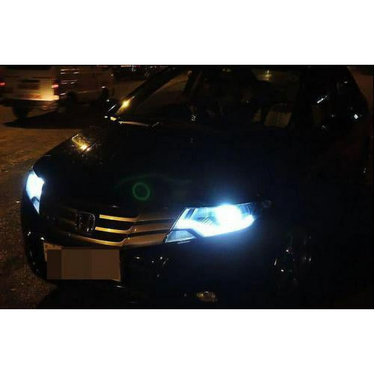 Xotic Tech 9006 HB4 Dual color White Ice Blue LED High Low Beam Light
