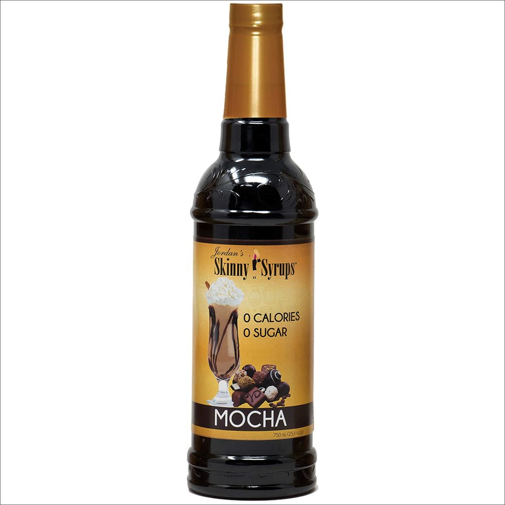 Jordan’s Skinny Syrups Sugar Free Mocha Coffee Syrup Healthy