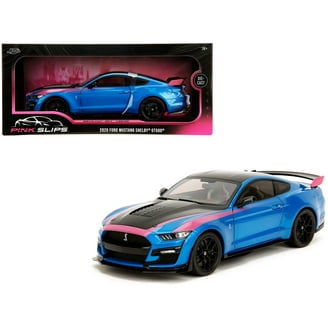 2013 Ford Shelby Mustang Cobra GT500 Grey With Black Stripes 1/18