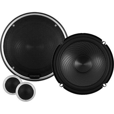 Kenwood 6" 2-Way Performance Series Component Speaker System (Pair of Speakers), KFCP709PS