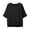 Black, variant on Mid Sleeve Cotton Linen Top, Baberdicy Women's Cotton Linen Short Sleeve Shirts Casual Loose Fit Blouses Solid Turn down Collar Button down Summer Tops Women Loose Casual Shirt, Beige 3Xl