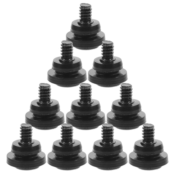 BESTOYARD 10Pcs Black Hard Disk Drive Screws Compatible with Mechanical and Solid State Drives for Household Use