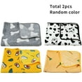 thumbnail image 2 of Pet Bed Blanket Thick: 2PCS Patterned Nonslip Puppy Throw Blanket Cat Pad Bed, 2 of 10