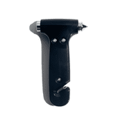 BLINGSTING Essentials Emergency Escape Hammer and Seatbelt Cutter, Black