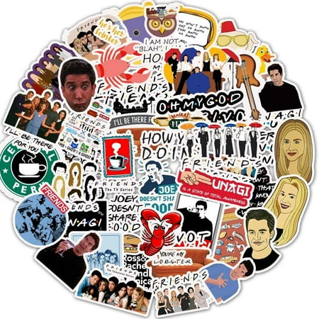 Friends Stickers Pack Of 50 Stickersthe Office Stickers For Laptops Laptop Stickers Funny Stickers For Laptops Computers Hydro Flasks By Walmart Canada
