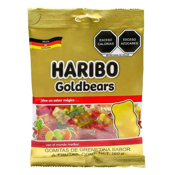 Gomitas Haribo goldbears sabor frutas 80 g