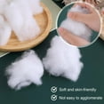 thumbnail image 4 of CUITING Rembourrage en Fibre de Polyester Rembourrage Premium pour Oreiller Rembourrage en Fibre Duveteuse Rembourrage au Crochet Rembourrage en Fibre à Haute Résilience Rembourrage pour Oreiller Rembourrage pour Bricolage Crochot Artisanat Animal en Peluche Cou, 4 of 13