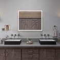 thumbnail image 4 of ALFI brand ABM8WLED-BN Mirror Brushed Nickel, 4 of 4