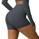 thumbnail image 1 of Pantalones Cortos de Yoga de Cintura Alta, Cómodo Fitness Deportivo, Pantalones de Secado Apretados Transpirables para Mujeres, 1 of 9