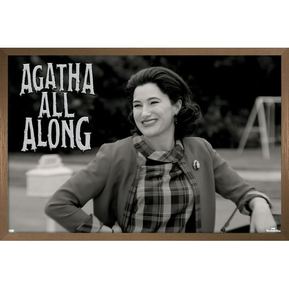 Marvel WandaVision - Agatha All Along Wall Poster, 22.375" x 34", Framed