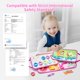 thumbnail image 4 of Juguete de viaje Busy Board Freebear Princess para niños pequeños de 2 a 4 años, 4 of 9