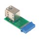 thumbnail image 5 of Adaptador USB 3.0 A hembra Hugo 2 puertos a 20 pines 2 piezas, 5 of 7