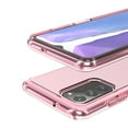 thumbnail image 6 of Allytech Clear Case for Samsung Galaxy A03s 6.5" 2021 - Transparent TPU Anti-Yellow Shockproof Protective Bumper Cover for Galaxy A03s - Pink, 6 of 7