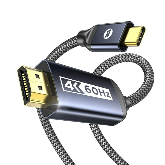 Cable USB C a HDMI 4K @60Hz Warrky tipo C a HDMI 2.0 de 6 pies