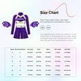 thumbnail image 5 of TiaoBug Kids Girls Cheer Leader Uniform Long Sleeve Crop Top Mini Skirt Sport Meeting Cheerleading Dance Outfits Blue 14, 5 of 5
