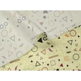thumbnail image 5 of oneOone Velvet Pale Yellow Fabric Geometric Craft Projects Decor Fabric Printed By The Yard 58 Inch Wide-A2O, 5 of 5