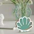 thumbnail image 5 of Wooden Seashell Storage Beach Themed Decorative Organizer For Jewelry Trinkets Home Display Natural Conch Design Desktop Ornament, 5 of 5