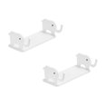 thumbnail image 1 of 2PC Spoon And Lid Rest Kitchen Toilet Organizer Creative Shape Adhesive Drill Wall Storage Rack Practical Bathroom And Kitchen Decoration Suitable For Soap Bath Bottle Candle Holder White, 1 of 4
