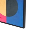 thumbnail image 4 of 25" x 33" Geometric Framed Wall Art with Black Frame, by DecMode (2 Count), 4 of 9