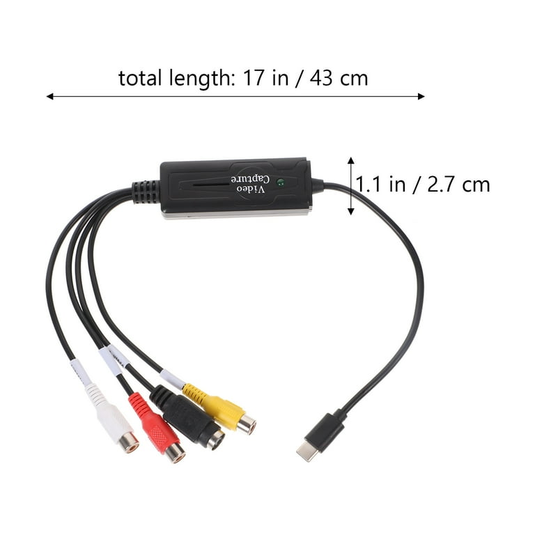 Video Capture Card Av Video Capture Card Usb Type c Vhs To Digital Converter