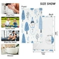 thumbnail image 6 of Yayeee 100% Cotton Hand Towels for Bathroom 16" x 28" Soft Absorbent Kitchen Towel, Simple Cartoon Snowmen, 6 of 7