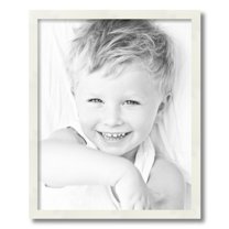 ArtToFrames 17x21" White Picture Frame, White Wood Poster Frame, with Regular Acrylic and 2 (FBPL-5140)