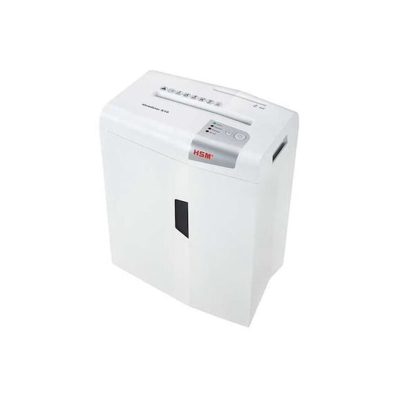 Hsm Paper Shredder, Cross-Cut Style shredstar X10