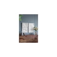 thumbnail image 3 of Paper Shadow Box Wall Decor - Floral Art Set of 2 - White Frame - Beige Accents - Home Wall Art, 3 of 7