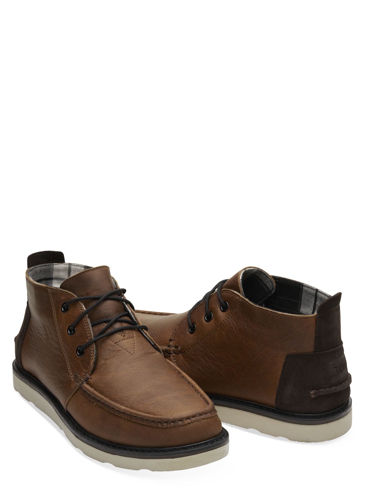 toms waterproof leather chukka boots