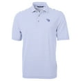 thumbnail image 2 of Men's Cutter & Buck Purple Tennessee Titans Virtue Eco Pique Stripe Recycled Polo, 2 of 3