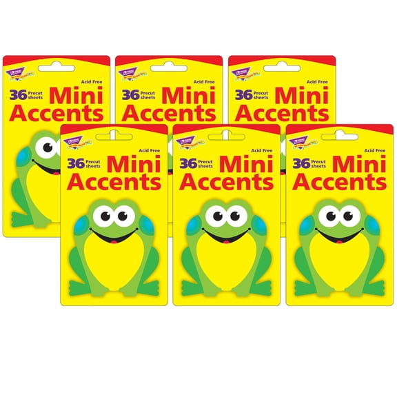 TREND Frog Mini Accents, 216 Pieces