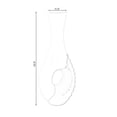 thumbnail image 6 of Modern Black and White Large Floor Vase - 43 inch Tall, Contemporary Home Decor, Minimalist Design, Elegant Room Accent, 6 of 6