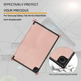 thumbnail image 7 of ATOOZ for Galaxy Tab A8 10.5 inch Case,Auto Wake/Sleep Ultra Slim Leather Stand Cover Samsung Tab A8 [SM-X205N/X200N],Rose Gold, 7 of 7