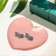thumbnail image 3 of Heart Shaped Jewelry Serving Plate Metal Tray Storage Arrange Fruit Tray Home Gold 26-27s, 3 of 5
